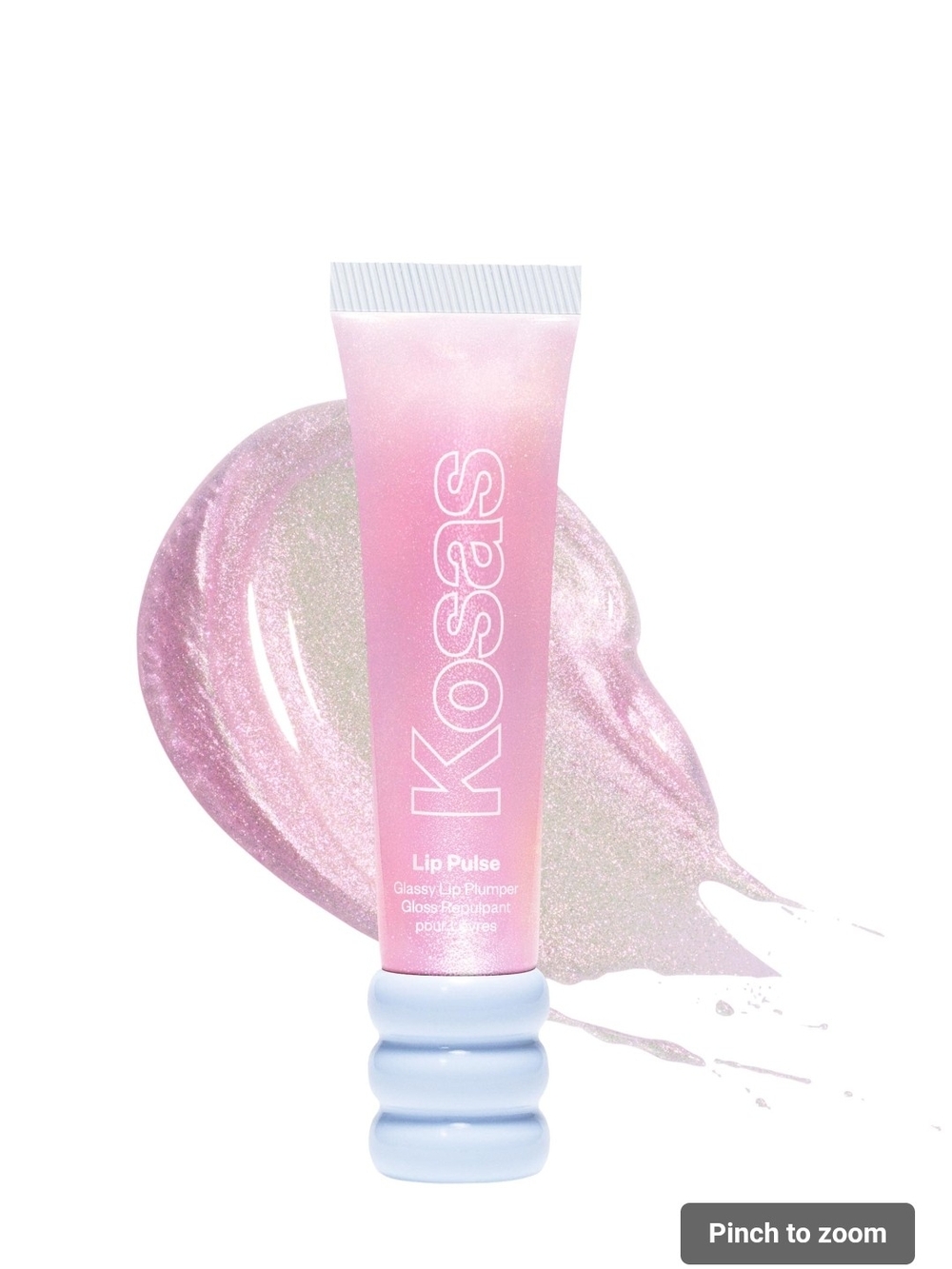 Kosas Lip Pulse Glassy Lip Plumper Gloss - Aura Flare
